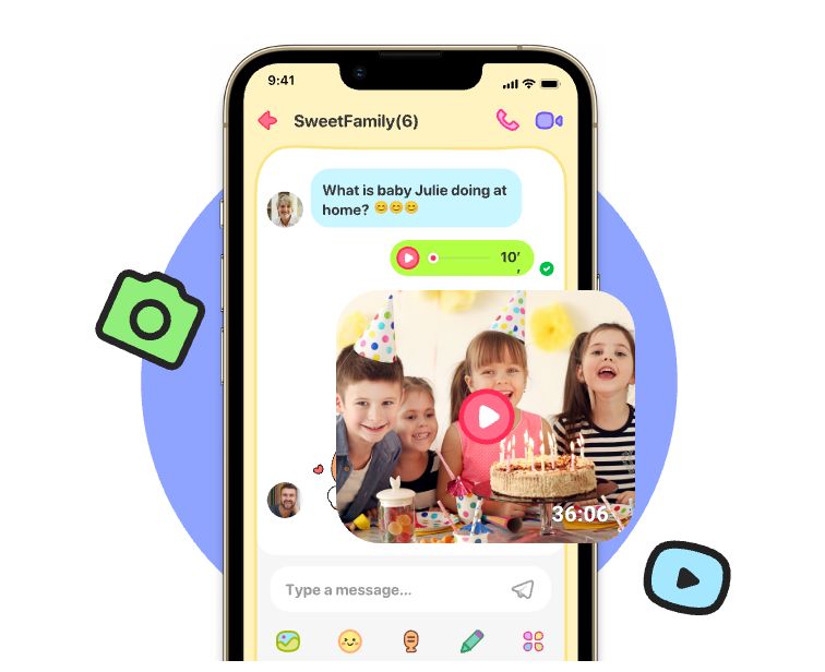 Share large videos